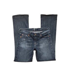 7 For All Mankind Low Rise Bootcut Jeans